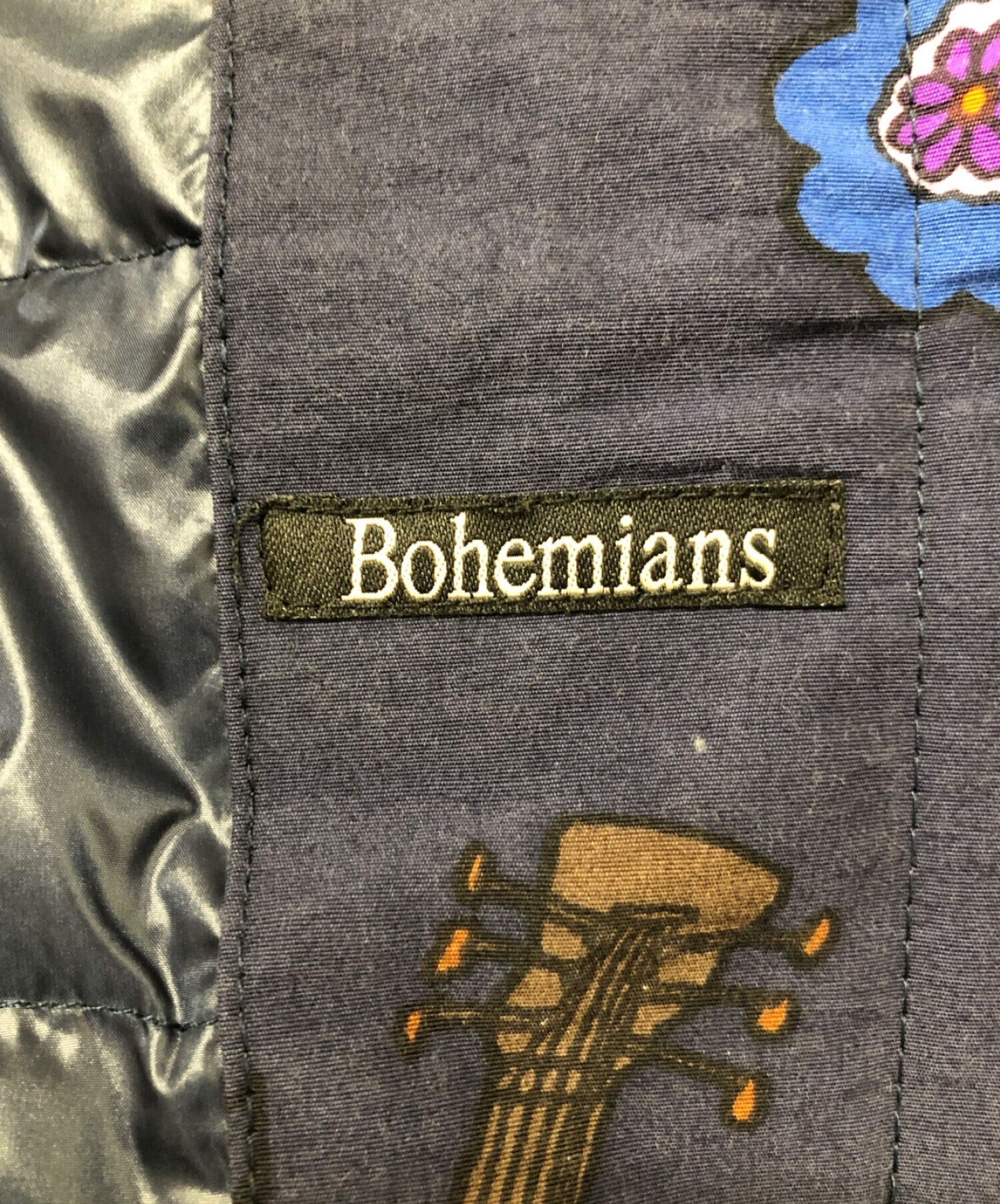 中古・古着通販】Bohemians (ボヘミアンズ) ダウンジャケット ネイビー