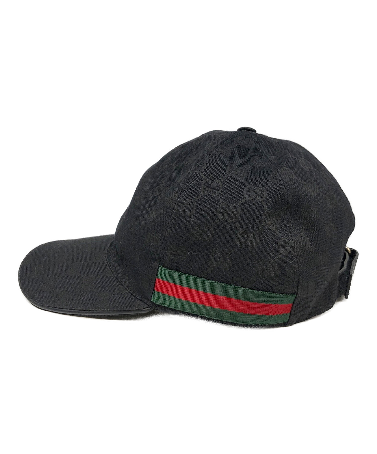 中古・古着通販】GUCCI (グッチ) GGキャンバスベースボールキャップ