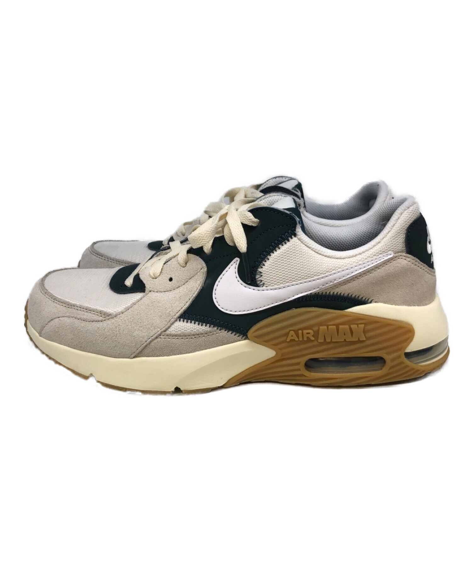 中古・古着通販】NIKE (ナイキ) Air Max EXCEE ベージュ×グリーン