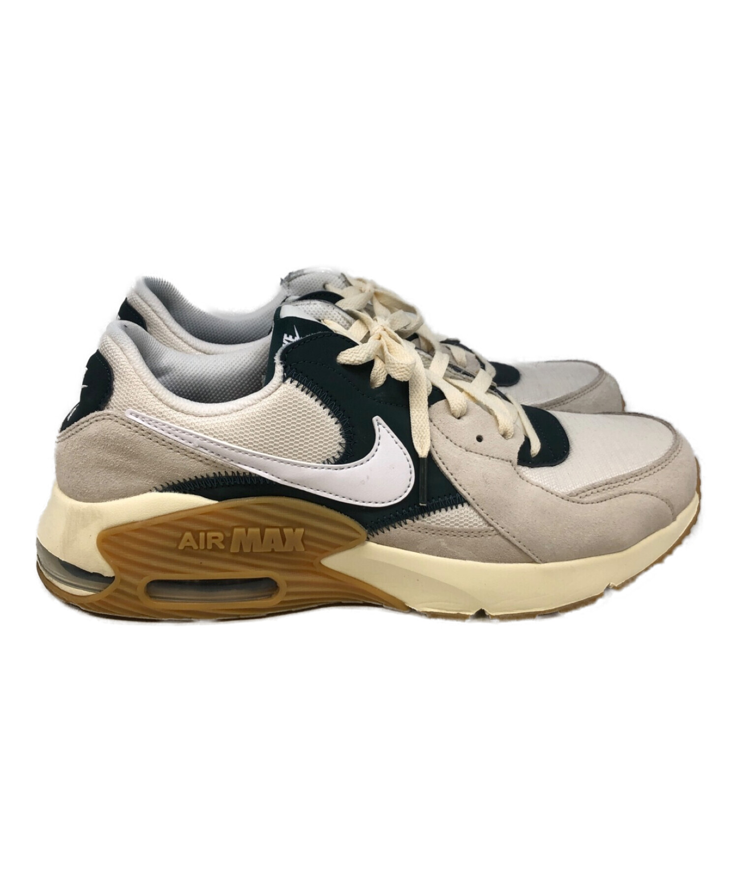 中古・古着通販】NIKE (ナイキ) Air Max EXCEE ベージュ×グリーン