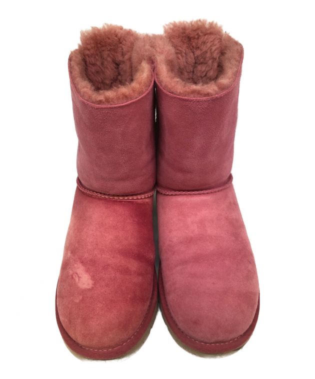 中古・古着通販】UGG (アグ) ムートンブーツ ピンク サイズ:25cm