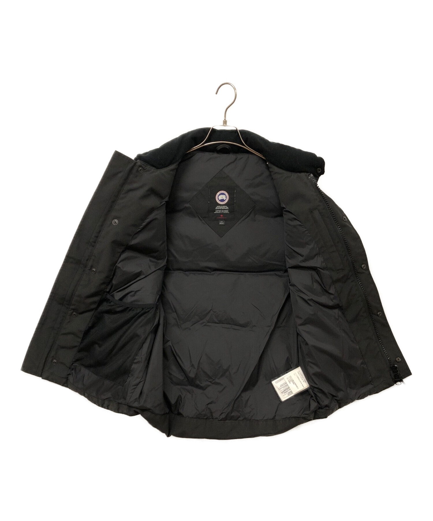 中古・古着通販】CANADA GOOSE (カナダグース) ダウンベスト ブラック