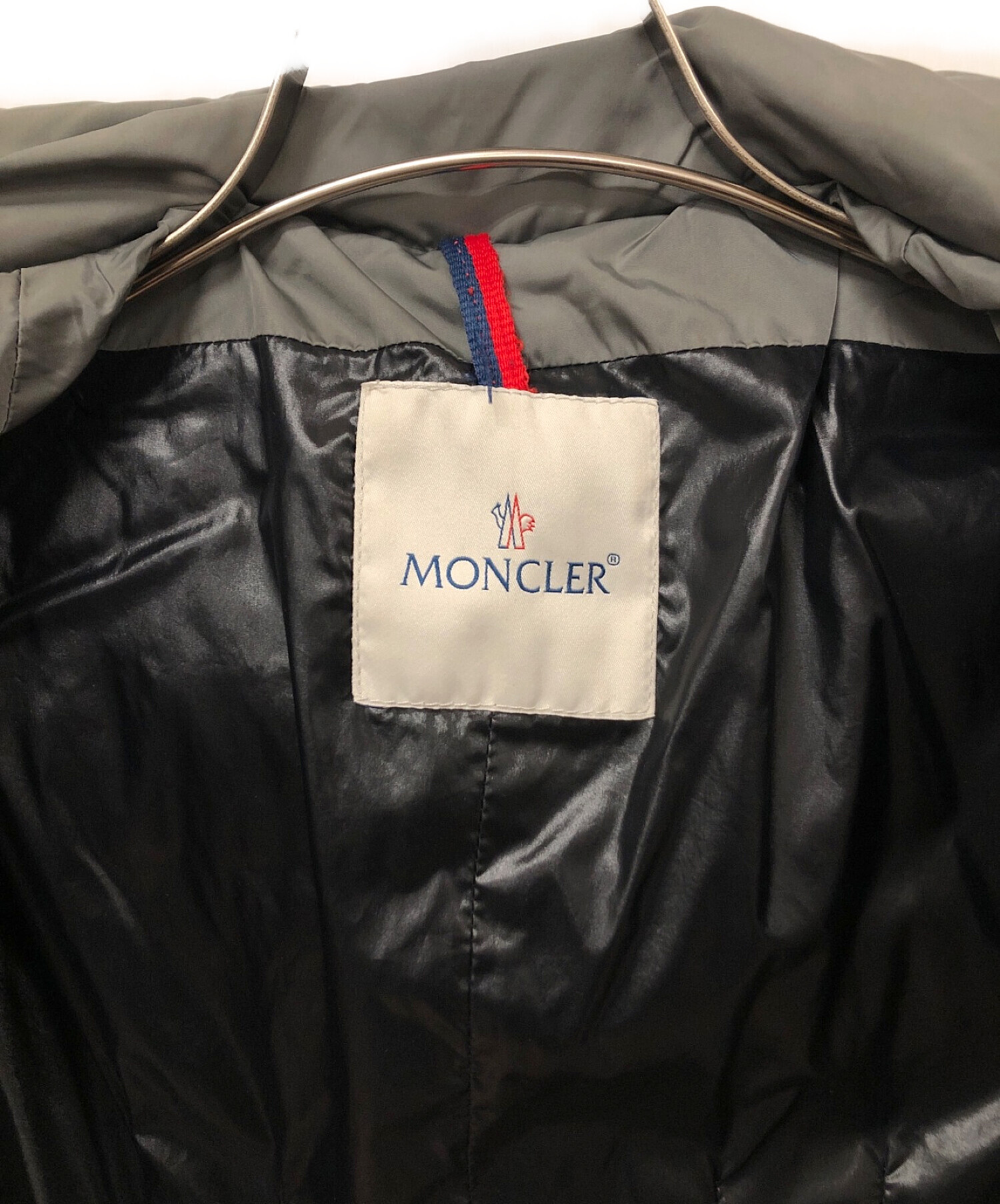 中古・古着通販】MONCLER (モンクレール) ダウンコート グレー｜ブランド・古着通販 トレファク公式【TREFAC FASHION】スマホサイト