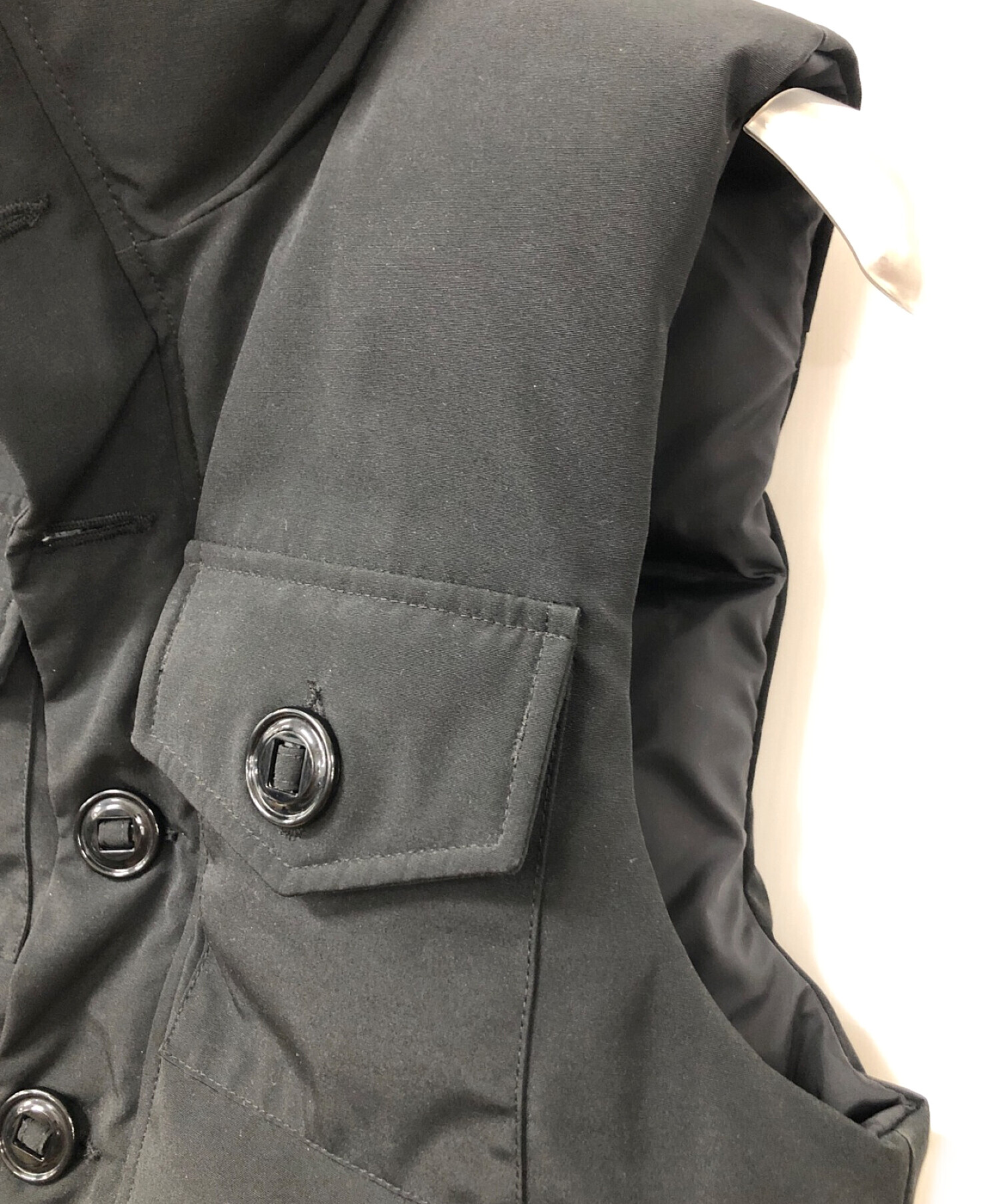 中古・古着通販】CANADA GOOSE (カナダグース) ダウンベスト ブラック