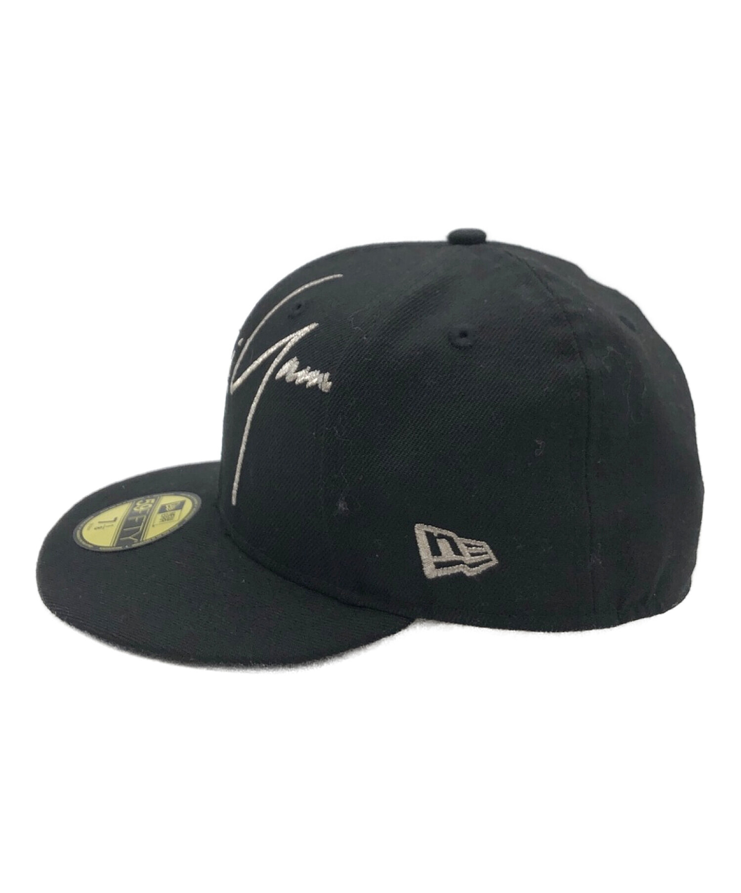 中古・古着通販】YOHJI YAMAMOTO (ヨウジヤマモト) New Era (ニューエラ) 59FIFTY YY LOGO CAP ブラック  サイズ:56.8cm｜ブランド・古着通販 トレファク公式【TREFAC FASHION】スマホサイト