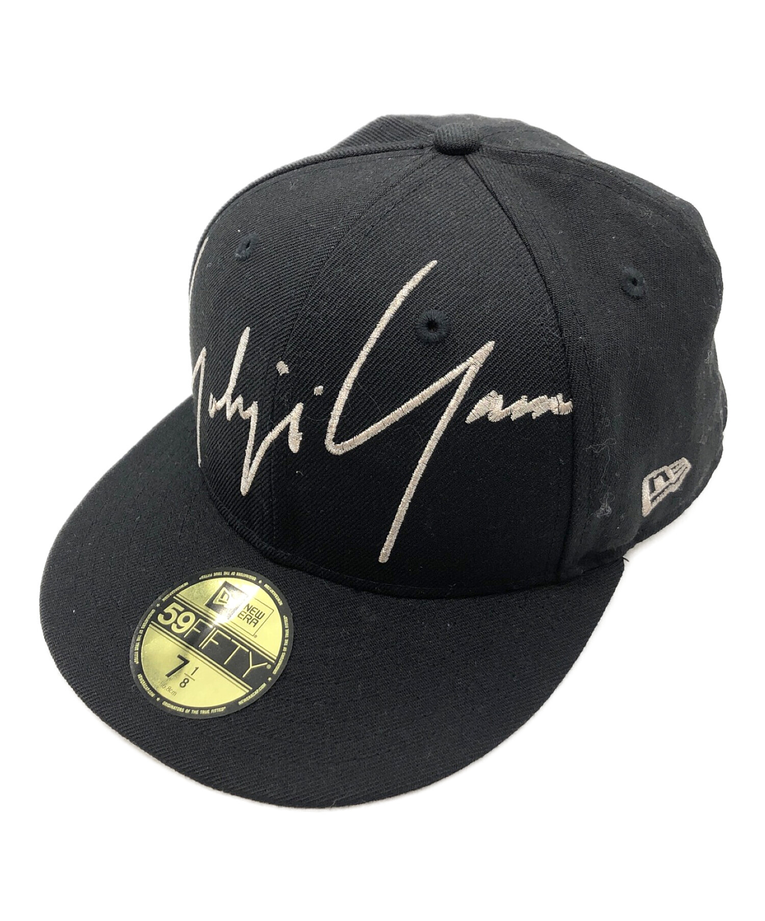 中古・古着通販】YOHJI YAMAMOTO (ヨウジヤマモト) New Era (ニューエラ) 59FIFTY YY LOGO CAP ブラック  サイズ:56.8cm｜ブランド・古着通販 トレファク公式【TREFAC FASHION】スマホサイト