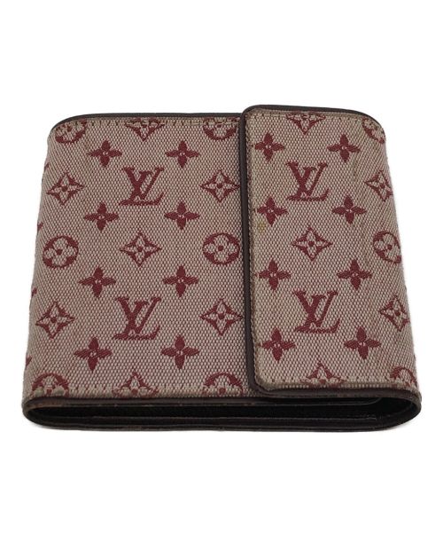 新着】【中古】LOUIS VUITTON(ルイヴィトン) 重 ポルトビエカルトクレディモネ 2つ折り財布 トレドブルー