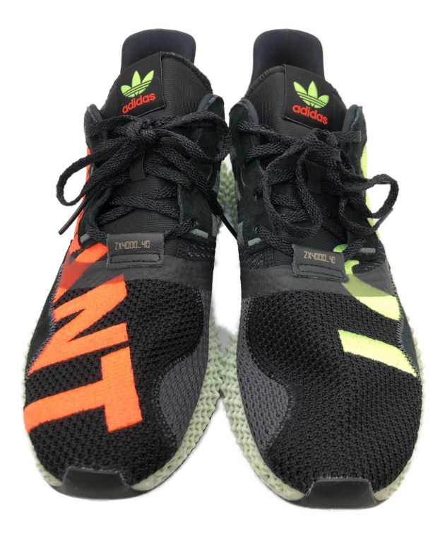 中古・古着通販】adidas (アディダス) ZX 4000 4D ブラック×グリーン 