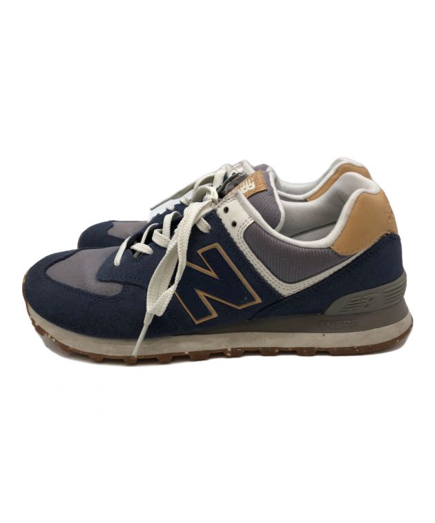 中古・古着通販】NEW BALANCE (ニューバランス) スニーカー ネイビー ...