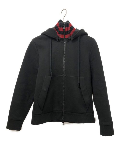 中古・古着通販】MONCLER (モンクレール) ジップパーカー ブラック×レッド サイズ:下記参照｜ブランド・古着通販 トレファク公式【TREFAC  FASHION】スマホサイト