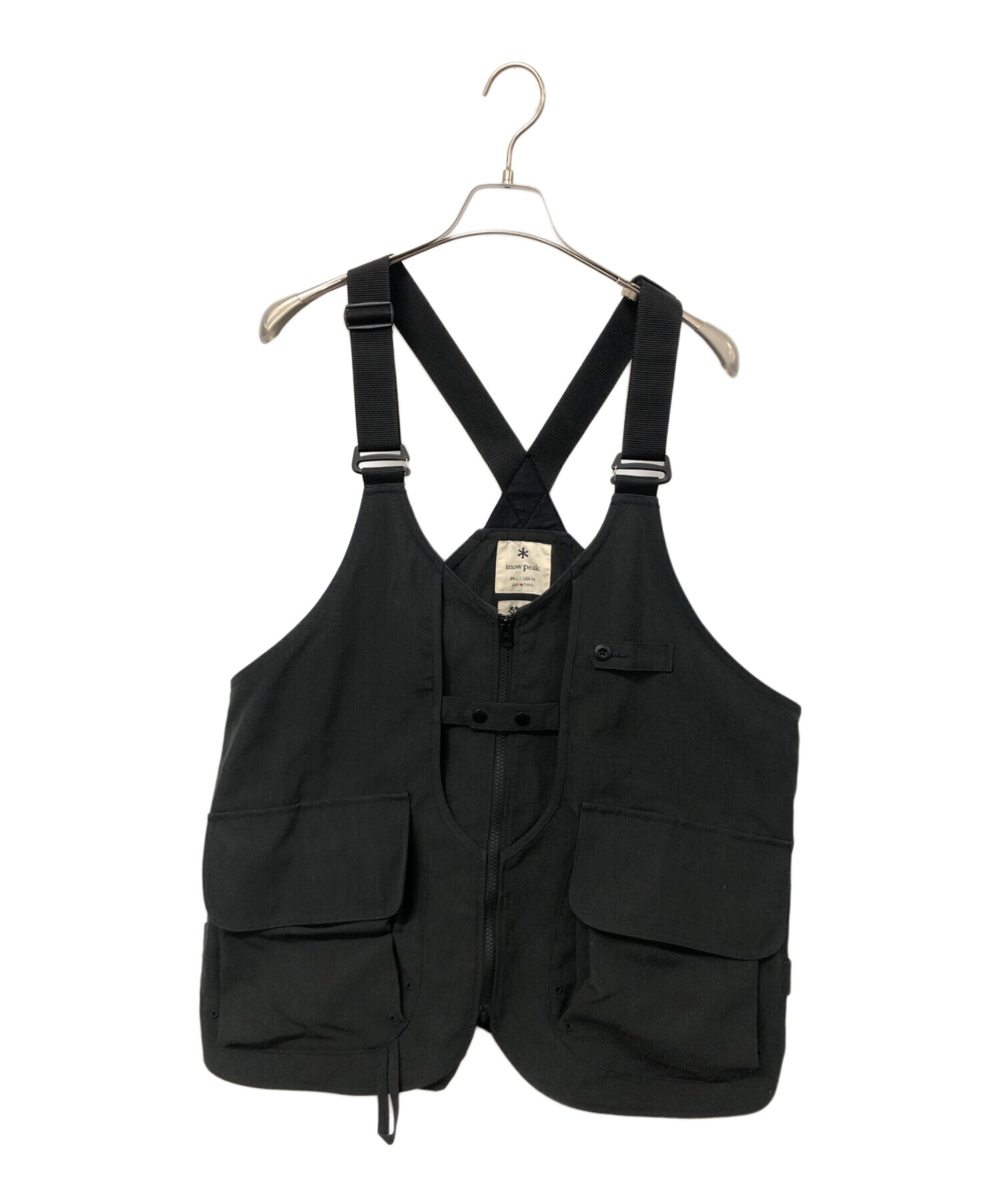 中古・古着通販】snow peak (スノーピーク) TAKIBI Vest（焚火ベスト） ブラック サイズ:L｜ブランド・古着通販  トレファク公式【TREFAC FASHION】スマホサイト