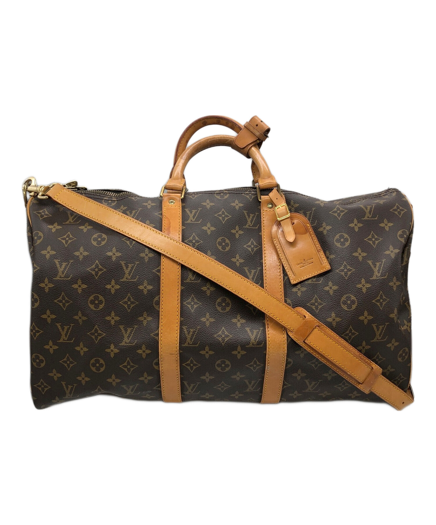 中古・古着通販】LOUIS VUITTON (ルイ ヴィトン) キーポル・バンドリエール50 ブラウン｜ブランド・古着通販  トレファク公式【TREFAC FASHION】スマホサイト