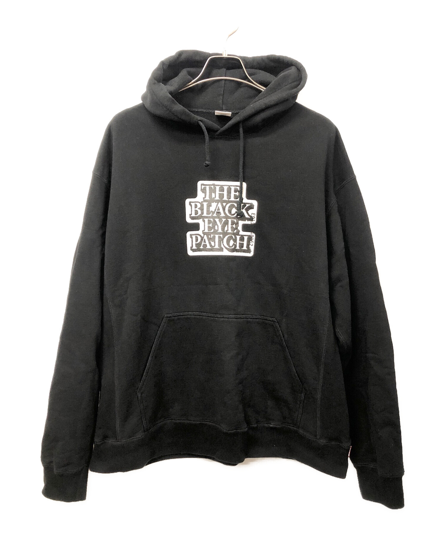 中古・古着通販】BlackEyePatch (ブラックアイパッチ) OG LABEL HOODIE ブラック サイズ:XL｜ブランド・古着通販  トレファク公式【TREFAC FASHION】スマホサイト