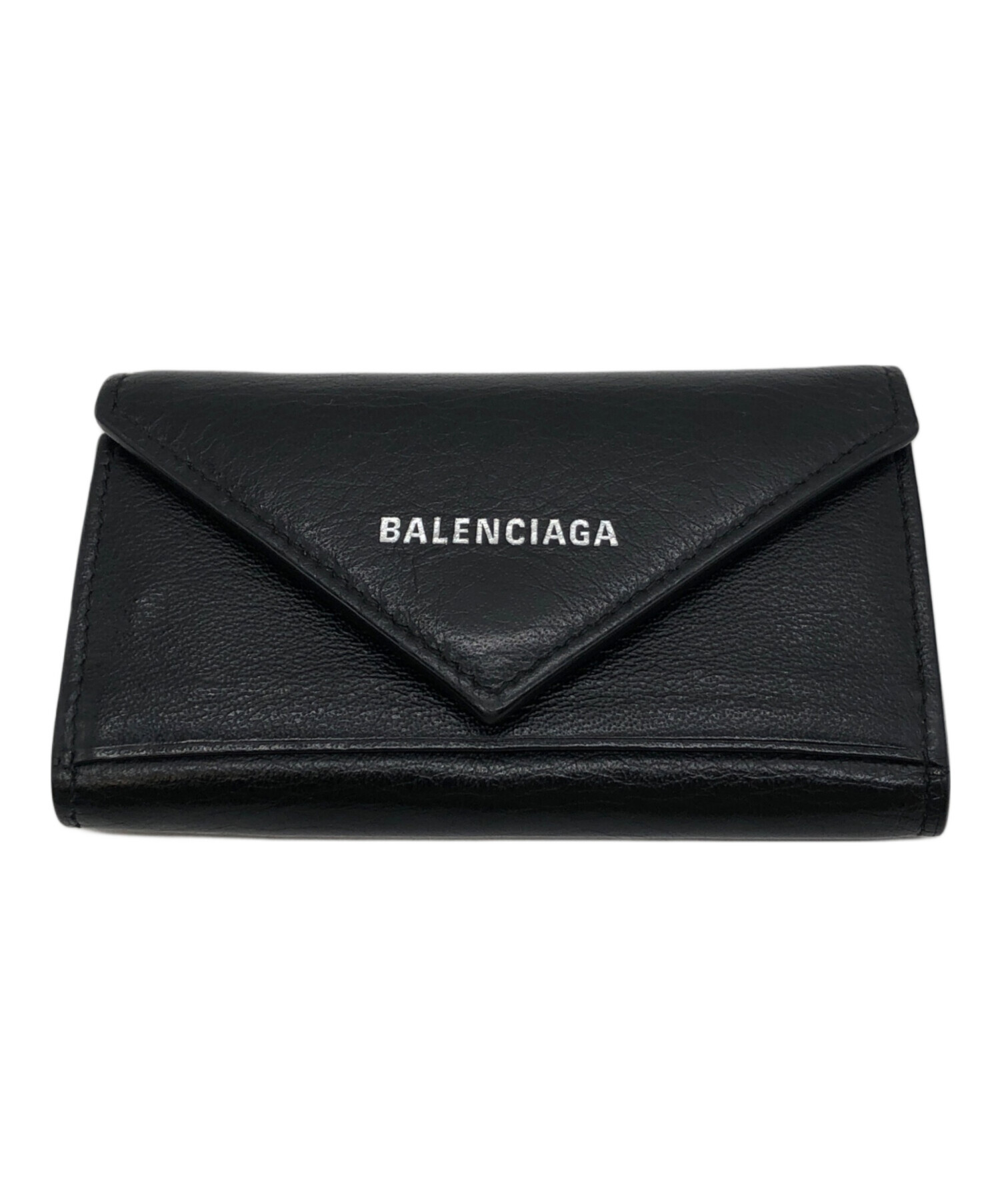 中古・古着通販】BALENCIAGA (バレンシアガ) 6連キーケース ペーパー ブラック｜ブランド・古着通販 トレファク公式【TREFAC  FASHION】スマホサイト