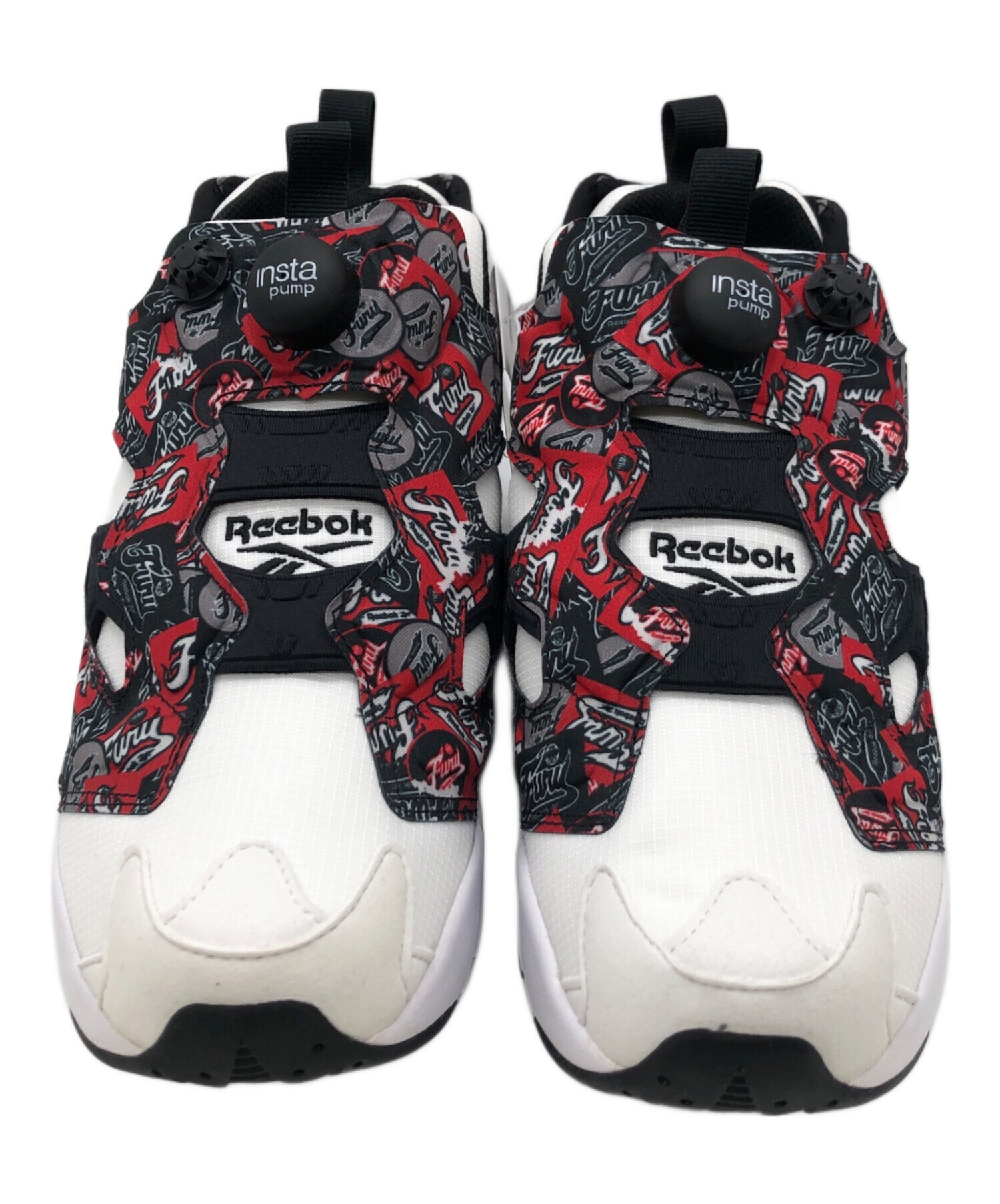 REEBOK (リーボック) INSTAPUMP FURY OG NM ブラック×レッド サイズ:25cm 未使用品