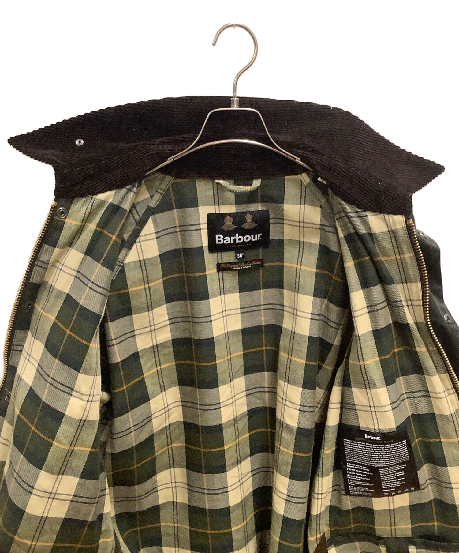 中古・古着通販】Barbour (バブアー) gamefair wax（ゲームフェアワックス） カーキ サイズ:SIZE 36｜ブランド・古着通販  トレファク公式【TREFAC FASHION】スマホサイト