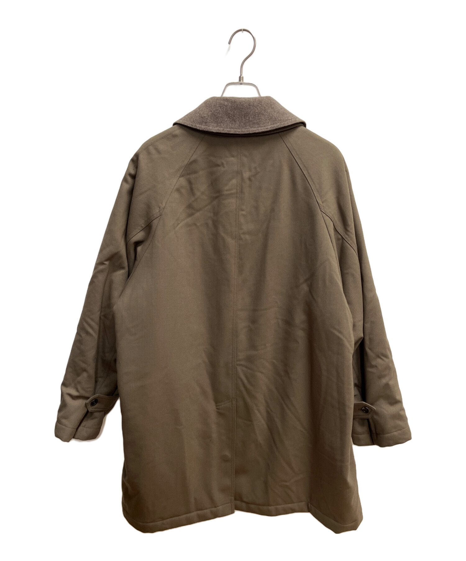 STEVEN ALAN (スティーブンアラン) TWL PDD 2WAY BALMACAAN COAT ブラウン サイズ:XL