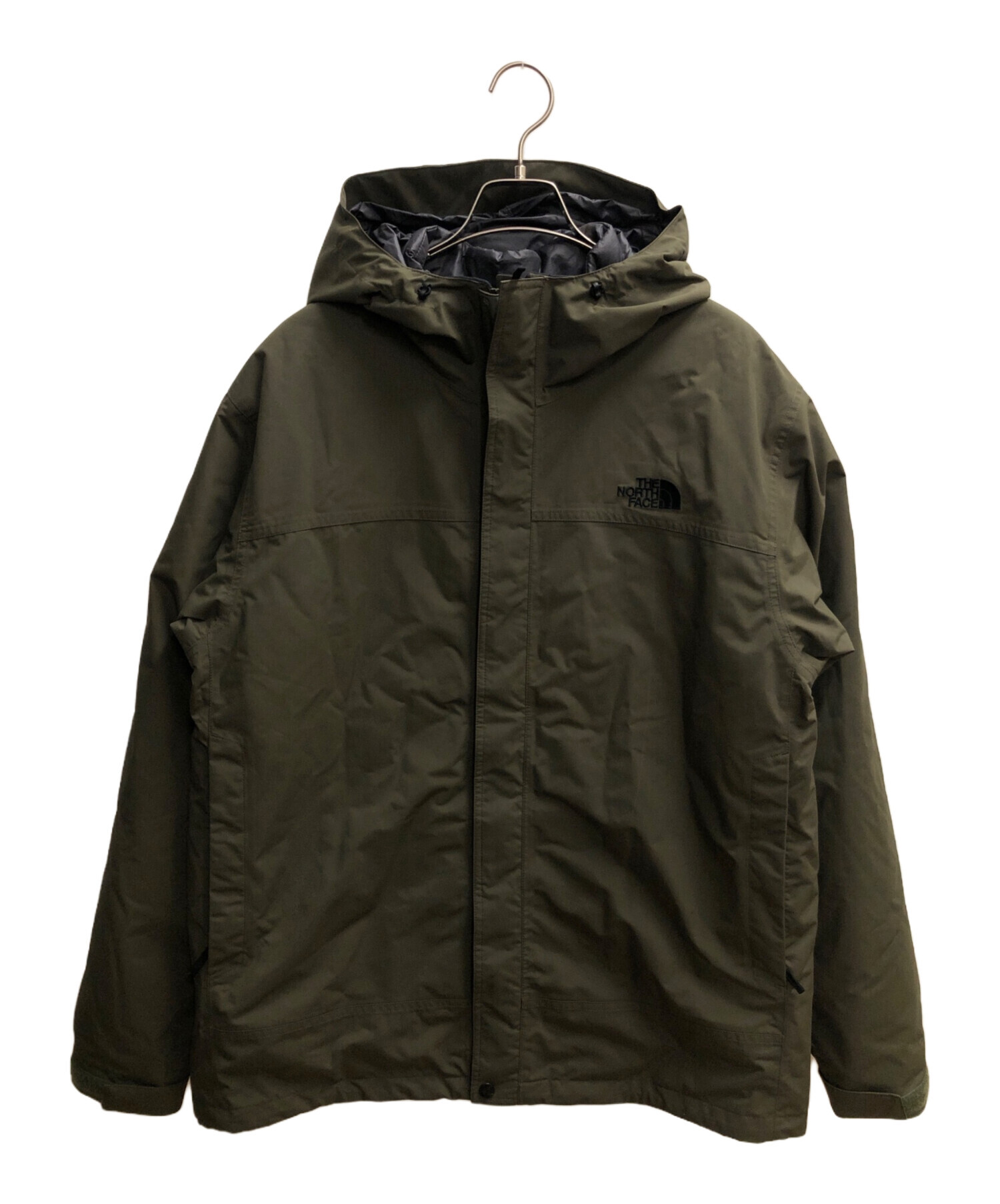 THE NORTH FACE (ザ ノース フェイス) CASSIUS TRICLIMATE JACKET（カシウストリクライメイトジャケット）  カーキ サイズ:XL