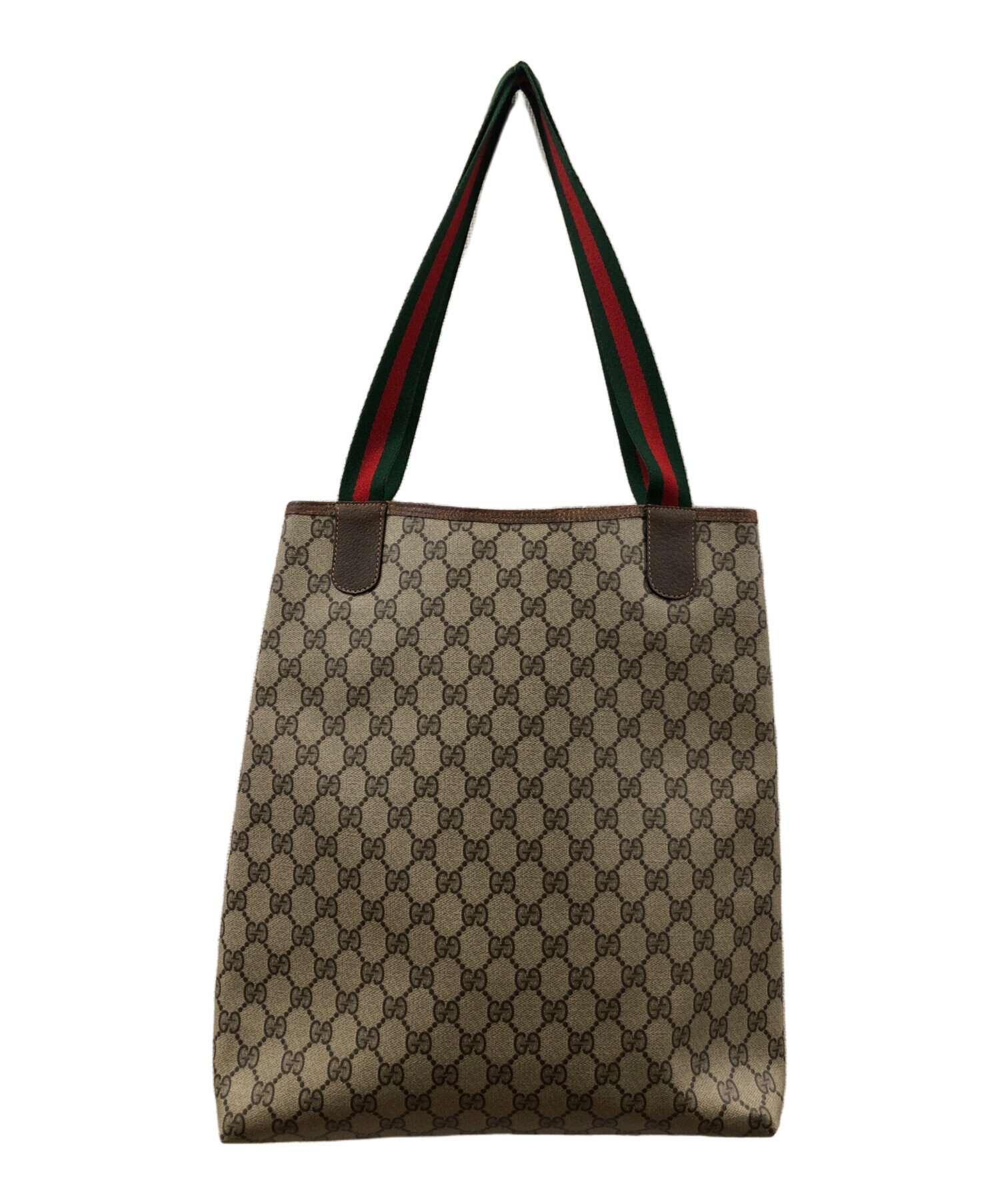 中古・古着通販】GUCCI (グッチ) トートバッグ シェリーライン ベージュ｜ブランド・古着通販 トレファク公式【TREFAC  FASHION】スマホサイト