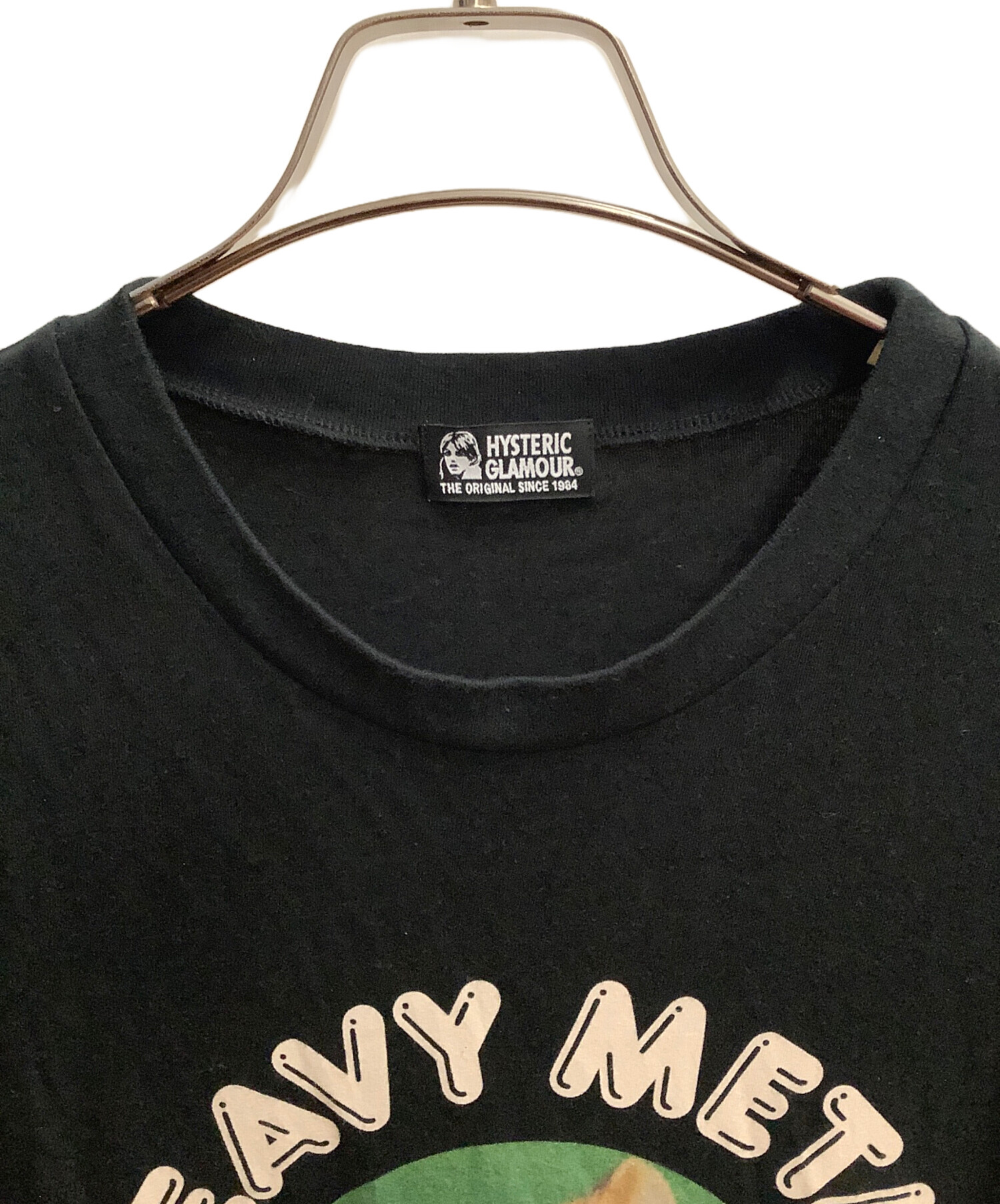 Hysteric Glamour (ヒステリックグラマー) HEAVY METAL HYS ワンピース ブラック サイズ:SIZE Free