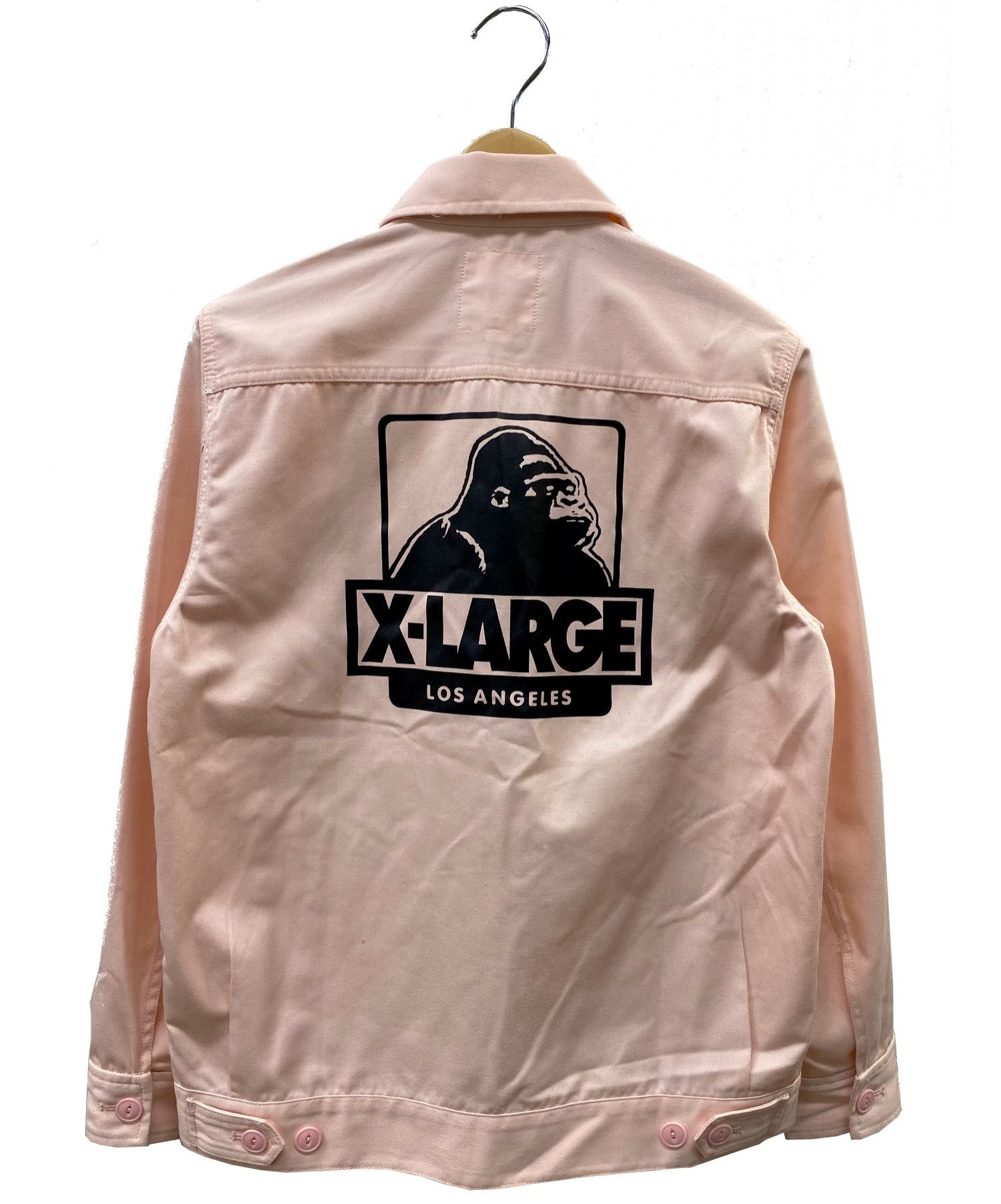 X-LARGE (エクストララージ) ワークジャケット ピンク サイズ:S