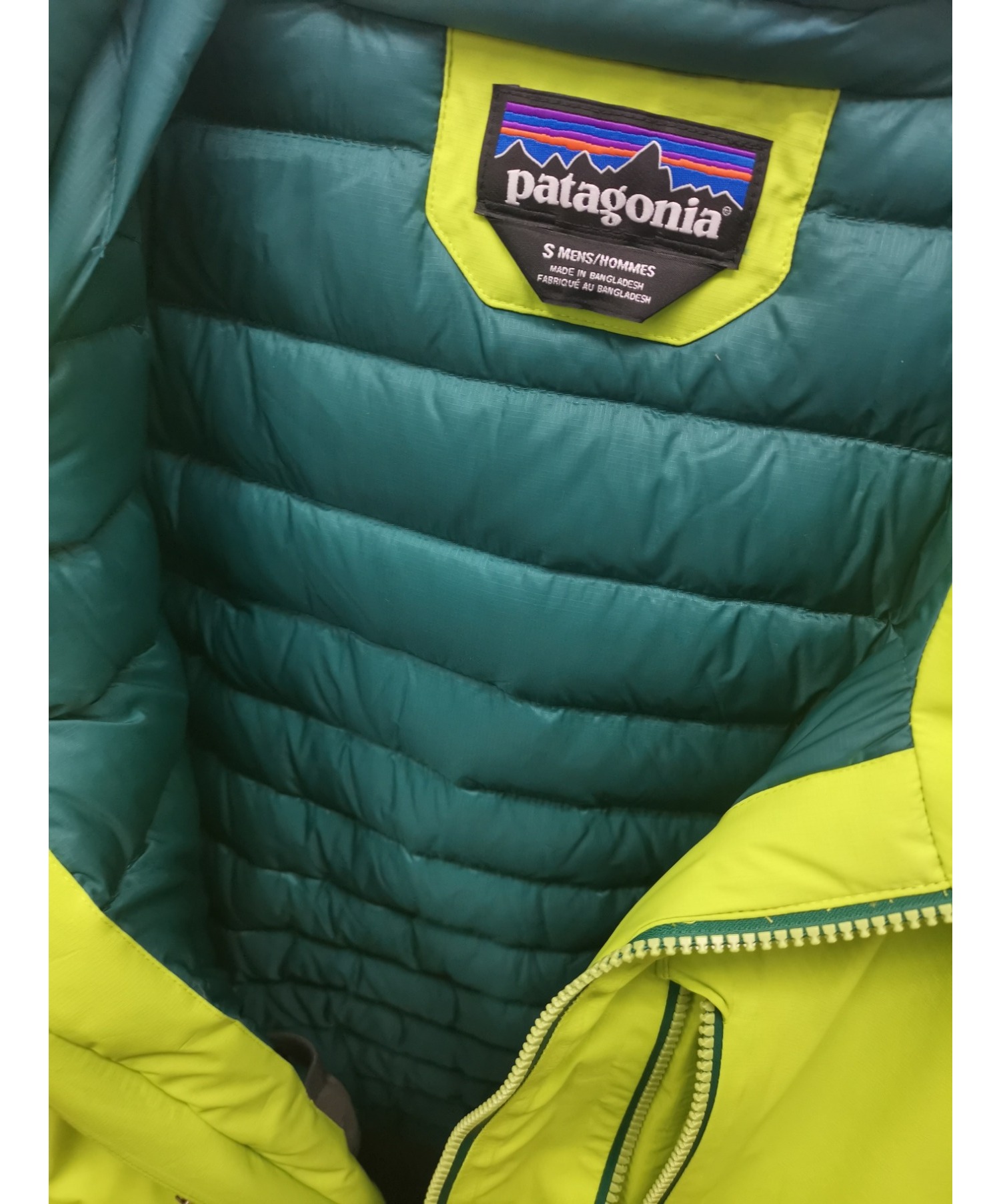 Patagonia (パタゴニア) プリモダウンジャケット ライトグリーン サイズ:S