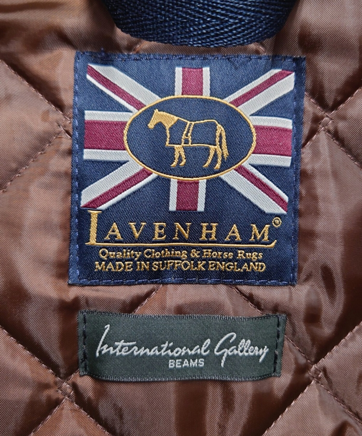 中古・古着通販】LAVENHAM (ラベンハム) キルティングジャケット