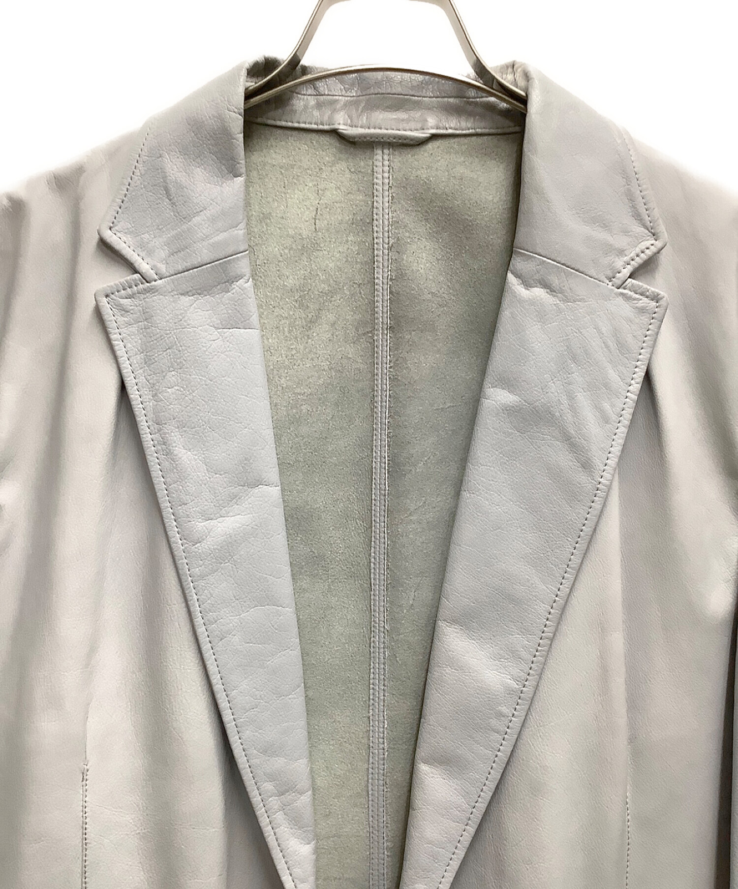 中古・古着通販】JIL SANDER (ジルサンダー) レザーテーラード