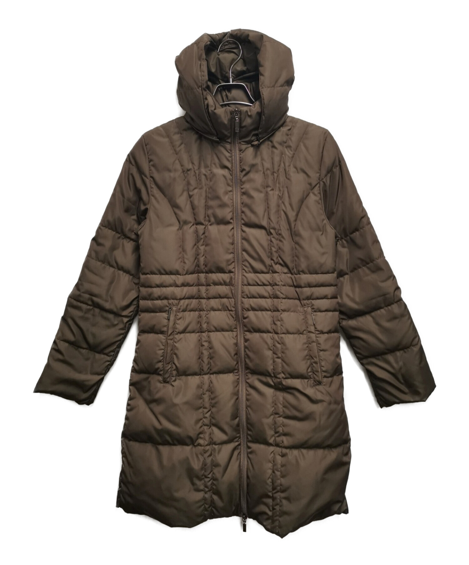 中古・古着通販】MONCLER (モンクレール) ダウンコート ブラウン