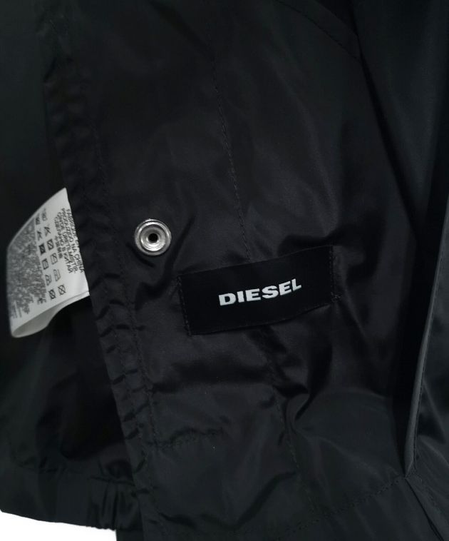 DIESEL (ディーゼル) コーチジャケット ブラック サイズ:XS