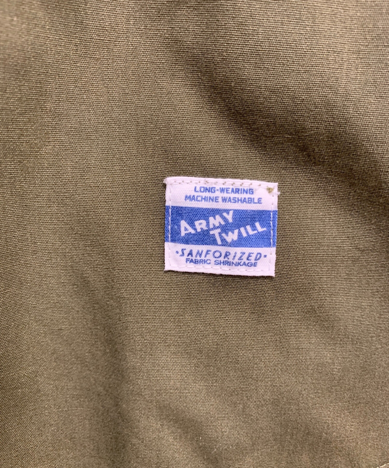 中古・古着通販】ARMY TWILL (アーミーツイル) モッズコート カーキ