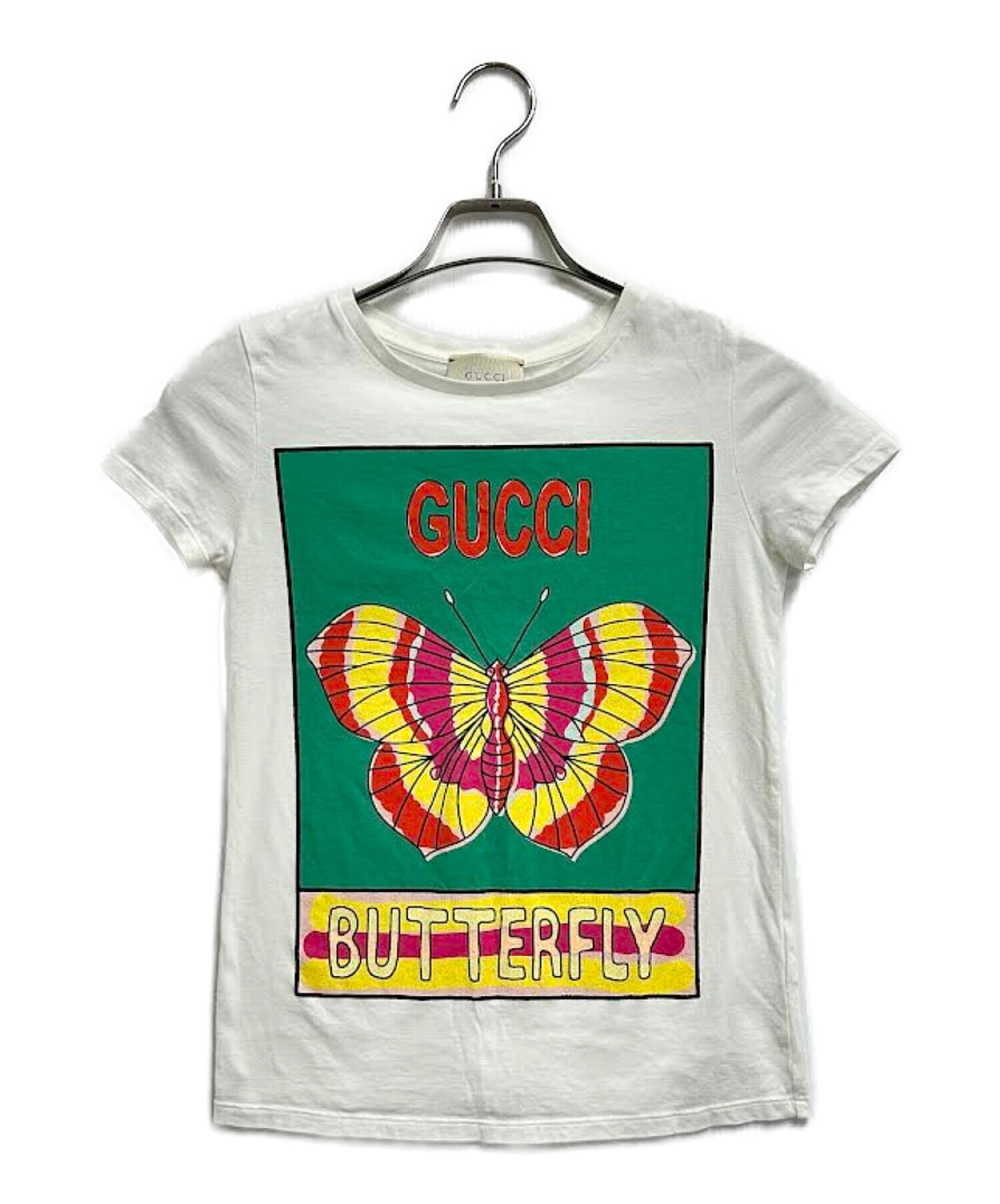 中古・古着通販】GUCCI (グッチ) 半袖カットソー ホワイト サイズ:SIZE