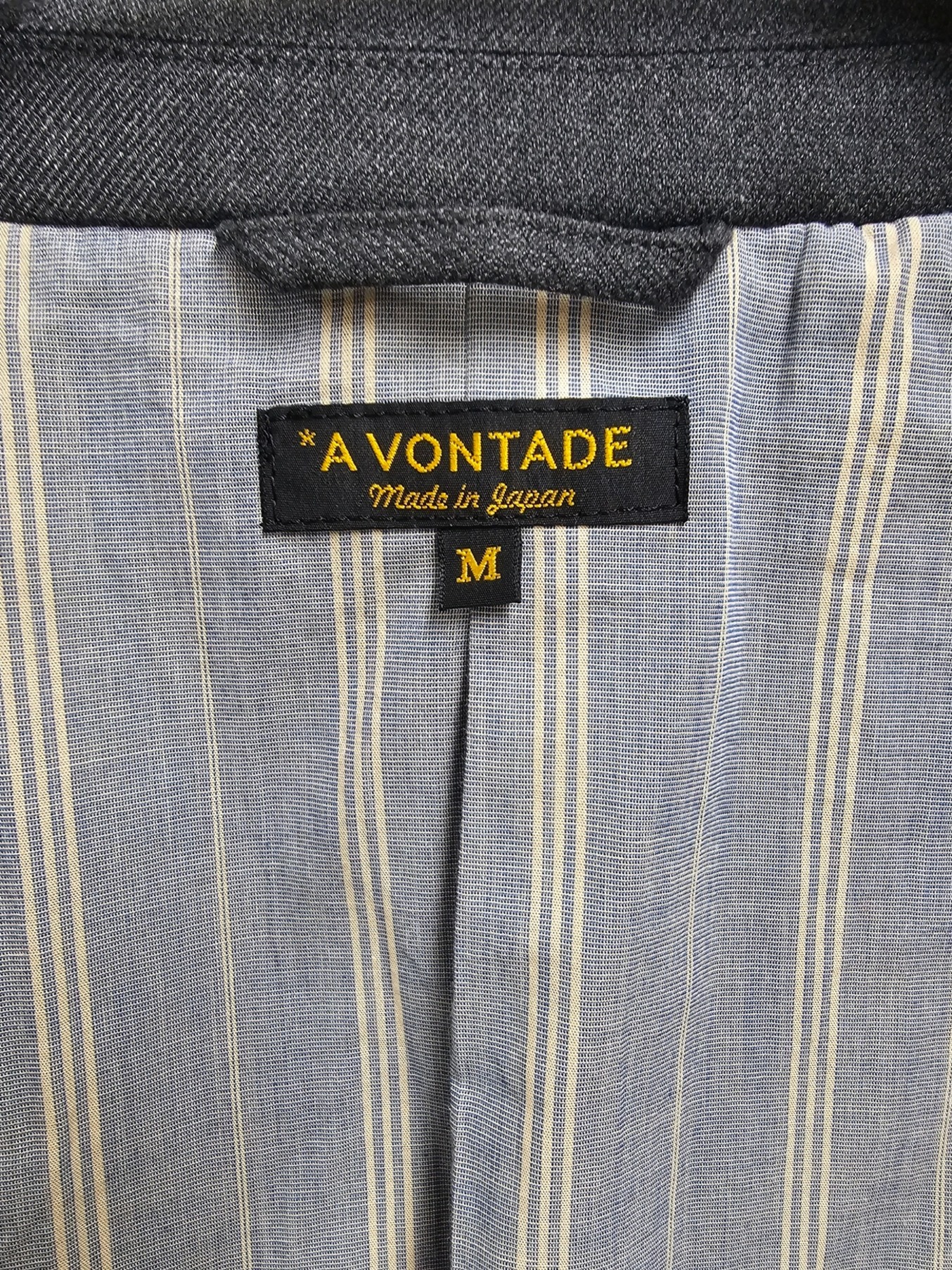 A vontade (アボンタージ) ジャケット ブラック サイズ:M