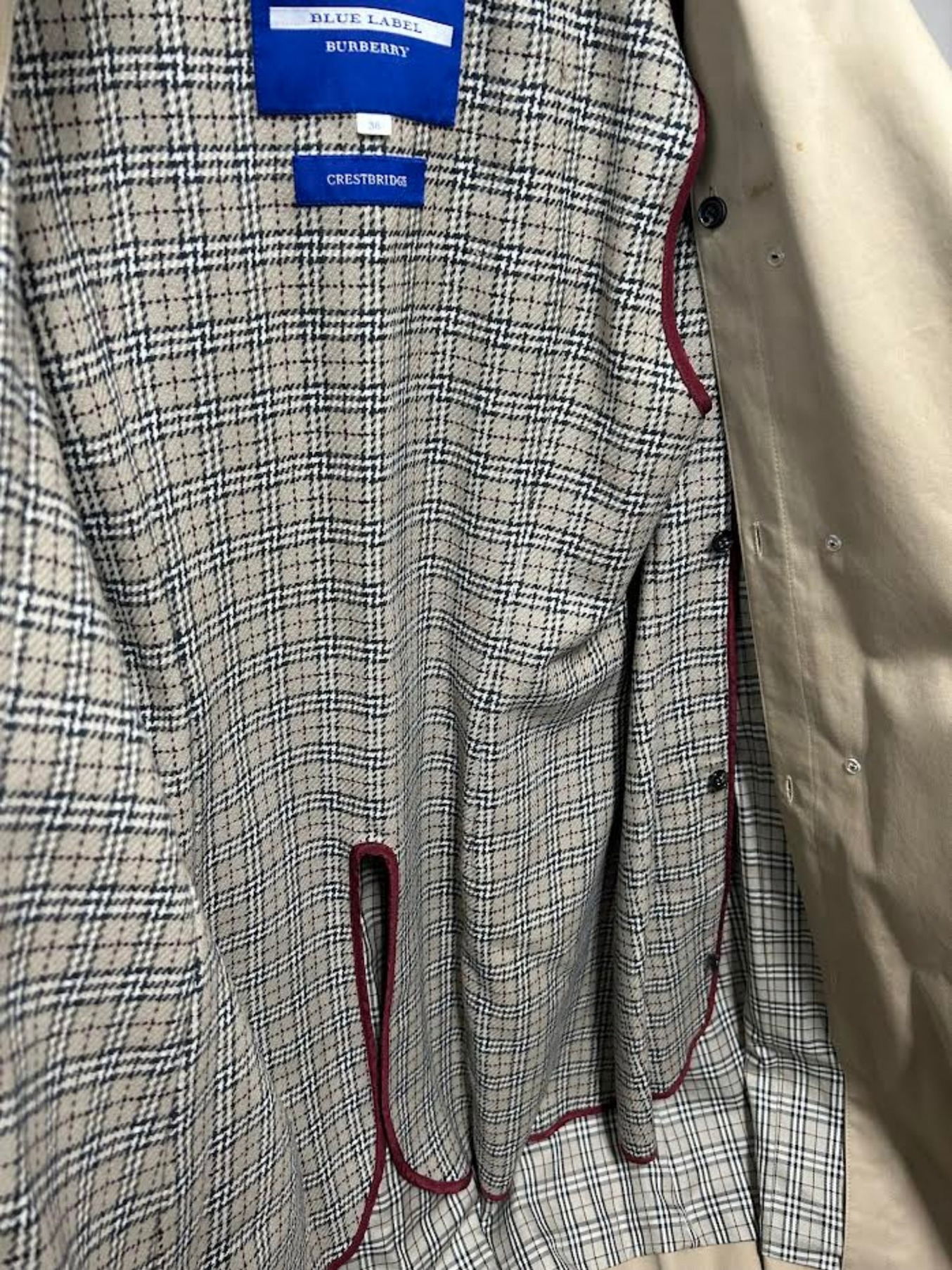 中古・古着通販】BURBERRY BLUE LABEL CRESTBRIDGE (バーバリー ブルー