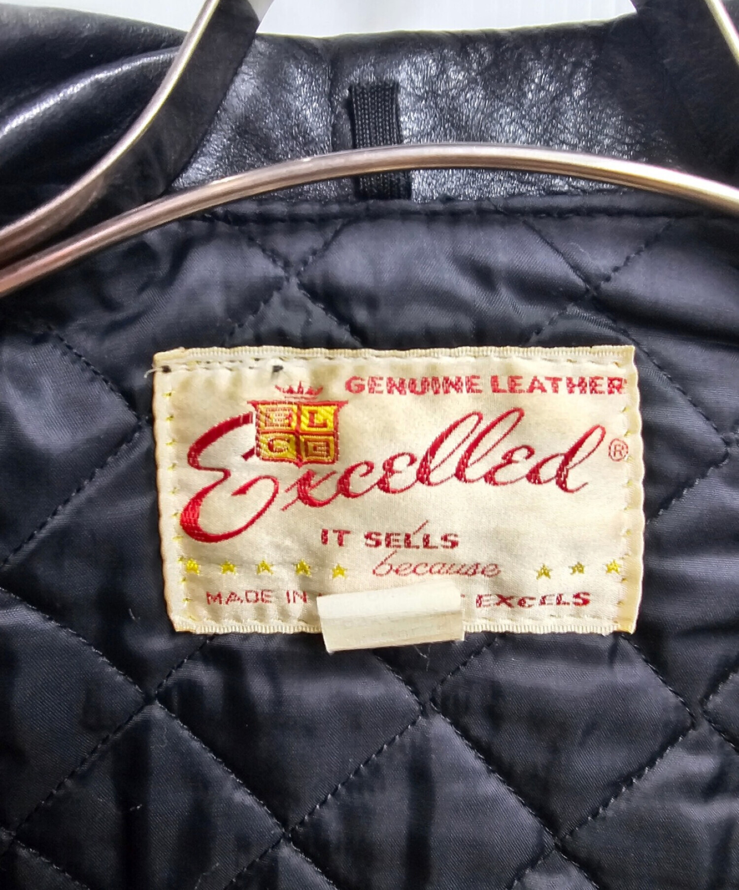 中古・古着通販】EXCELLED (エクセル) 70sライダースジャケット