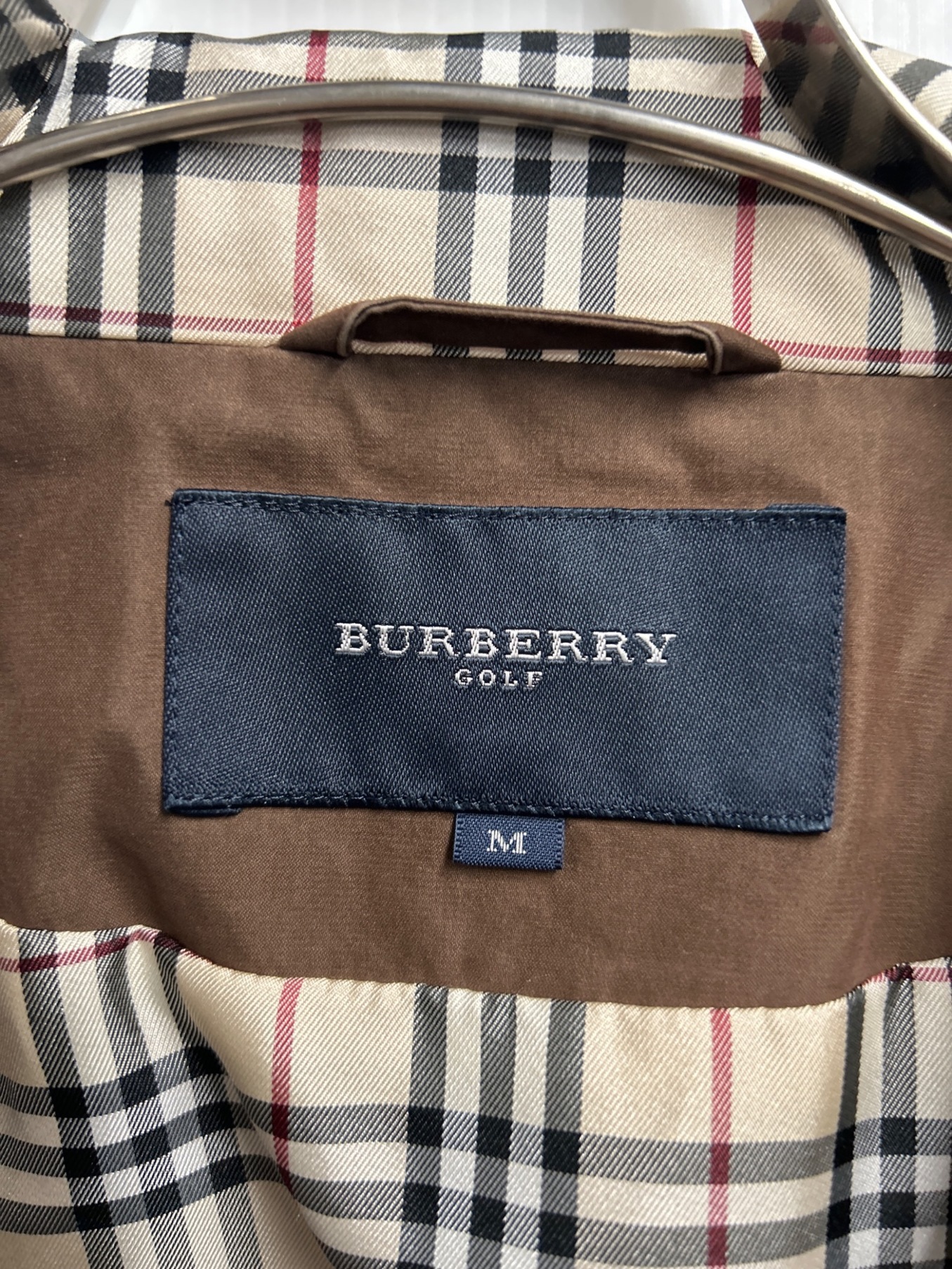 中古・古着通販】BURBERRY GOLF (バーバリーゴルフ) ナイロンコート