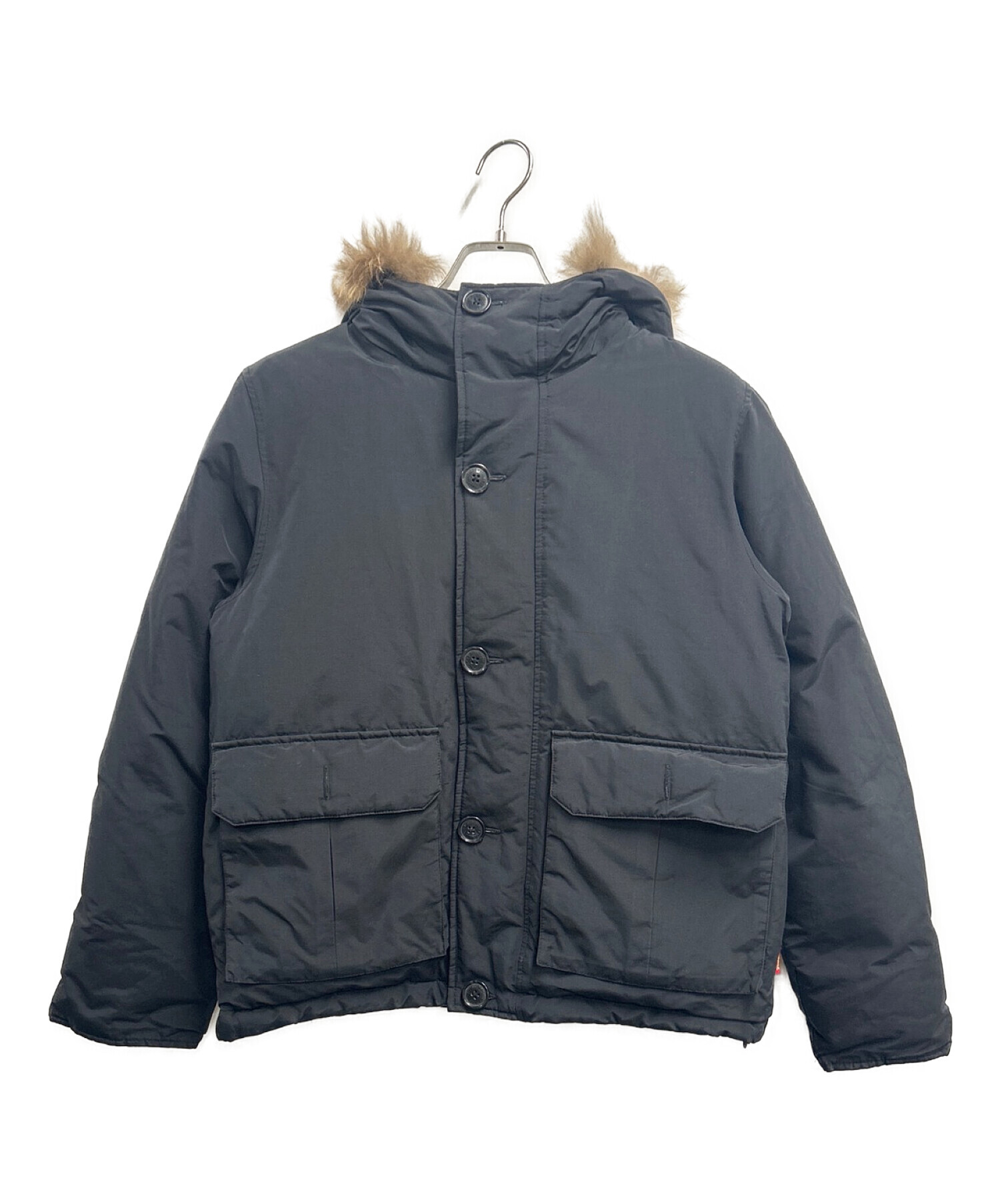 中古・古着通販】WOOLRICH (ウールリッチ) ダウンジャケット ブラック