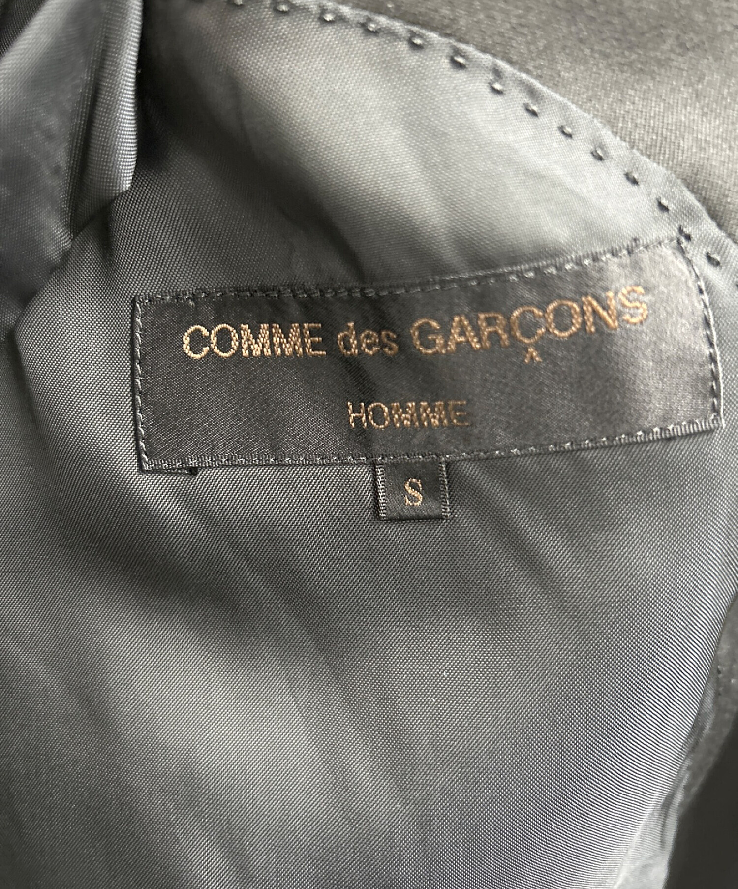 COMME des GARCONS HOMME (コムデギャルソン オム) セットアップ ブラック サイズ:S