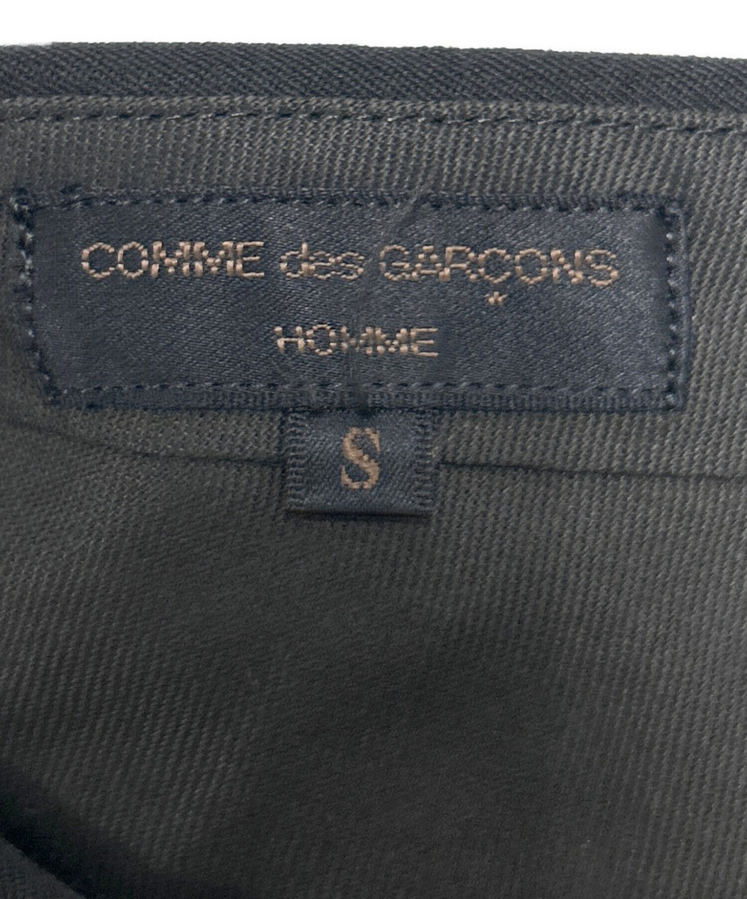 COMME des GARCONS HOMME (コムデギャルソン オム) セットアップ ブラック サイズ:S