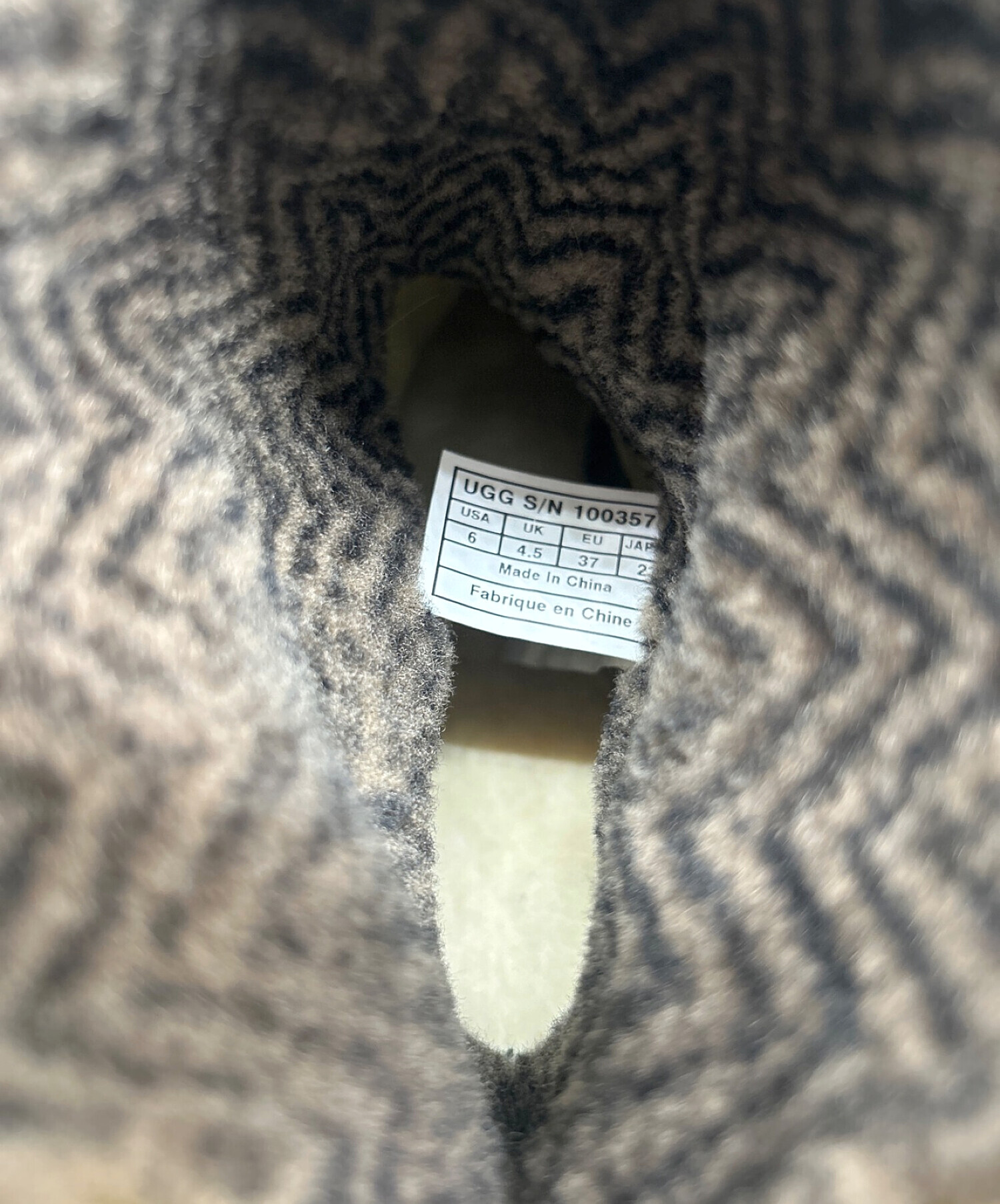 中古・古着通販】UGG (アグ) ショートブーツ ブラック サイズ:USA 6｜ブランド・古着通販 トレファク公式【TREFAC  FASHION】スマホサイト