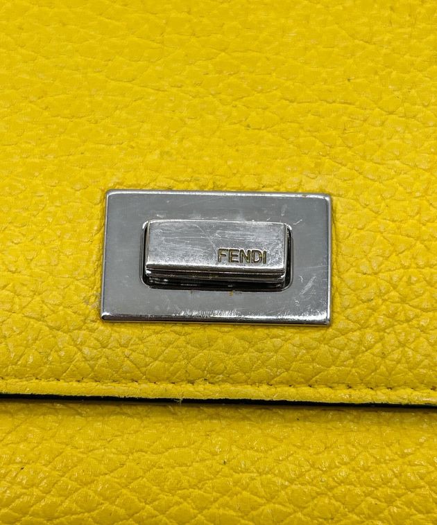 中古・古着通販】FENDI (フェンディ) 3つ折り財布 イエロー｜ブランド・古着通販 トレファク公式【TREFAC FASHION】スマホサイト