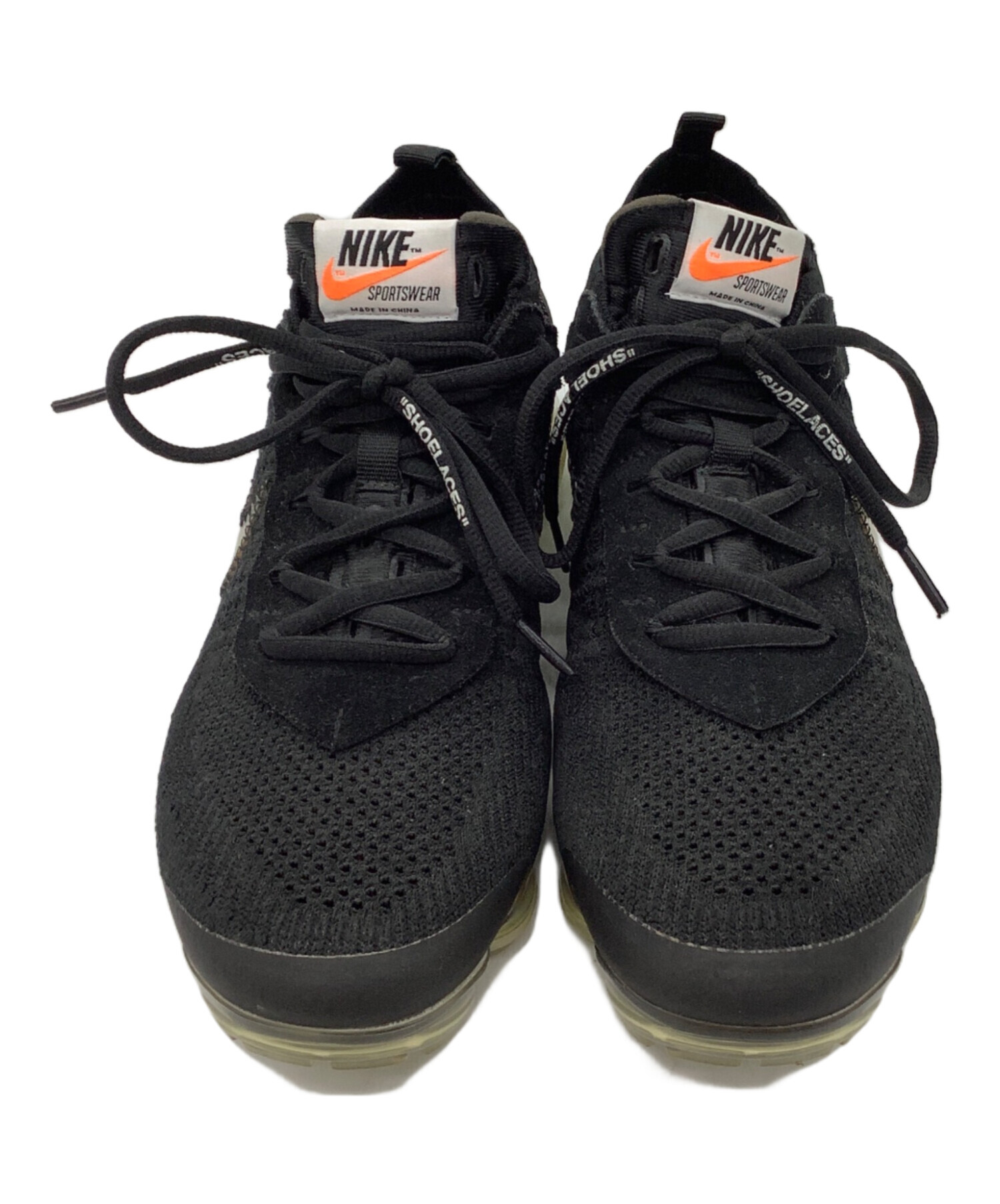 中古・古着通販】NIKE (ナイキ) OFFWHITE (オフホワイト) スニーカー ブラック サイズ:26.5㎝｜ブランド・古着通販  トレファク公式【TREFAC FASHION】スマホサイト