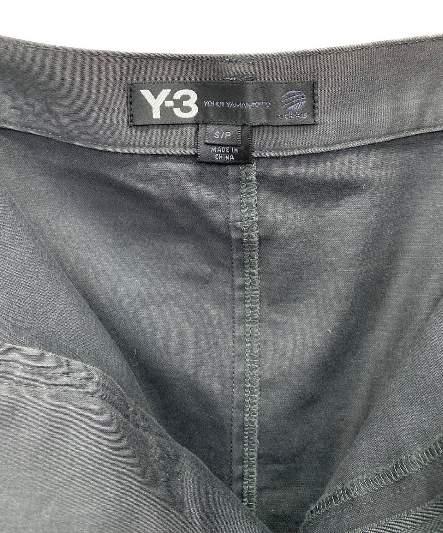 Y-3 (ワイスリー) サルエルパンツ ブラック サイズ:S