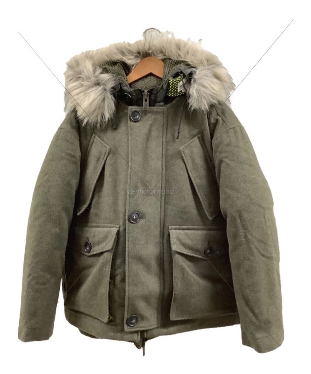 中古・古着通販】N.HOOLYWOOD×Woolrich (エヌハリウッド ウールリッチ) ダウンジャケット グリーン サイズ:S  未使用品｜ブランド・古着通販 トレファク公式【TREFAC FASHION】スマホサイト