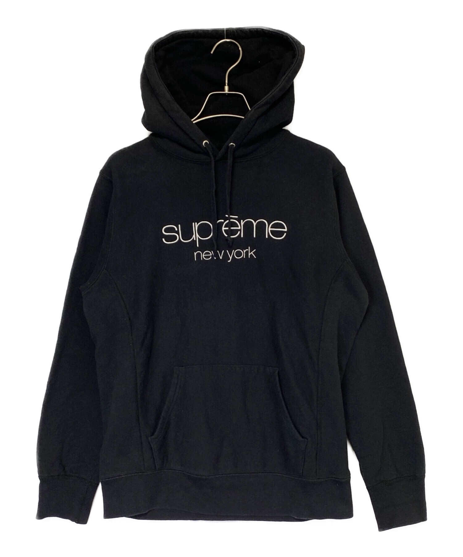 SUPREME (シュプリーム) Multi Color Classic Logo Hooded Sweatshirt ブラック サイズ:M