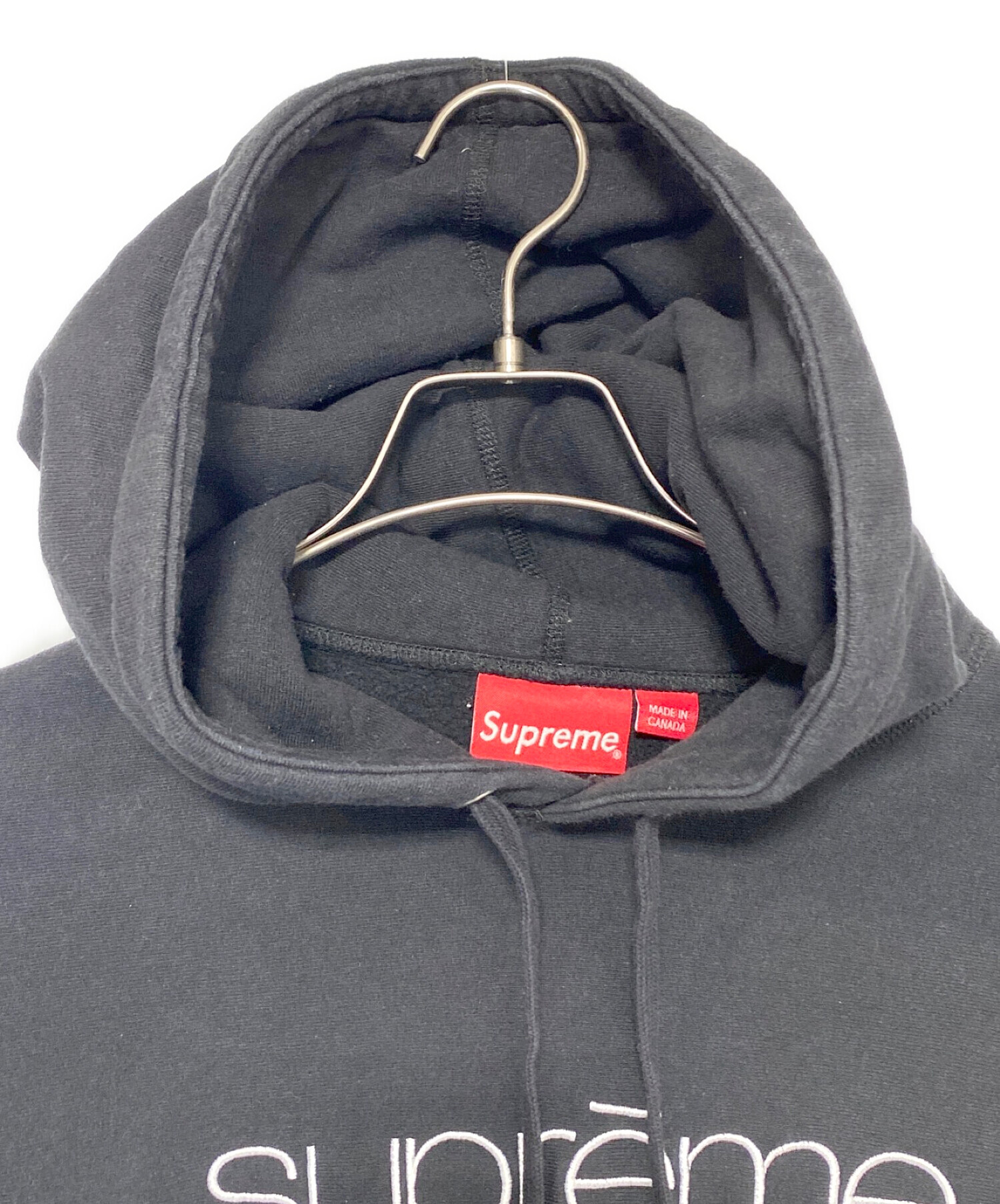 中古・古着通販】SUPREME (シュプリーム) Multi Color Classic Logo Hooded Sweatshirt ブラック  サイズ:M｜ブランド・古着通販 トレファク公式【TREFAC FASHION】スマホサイト