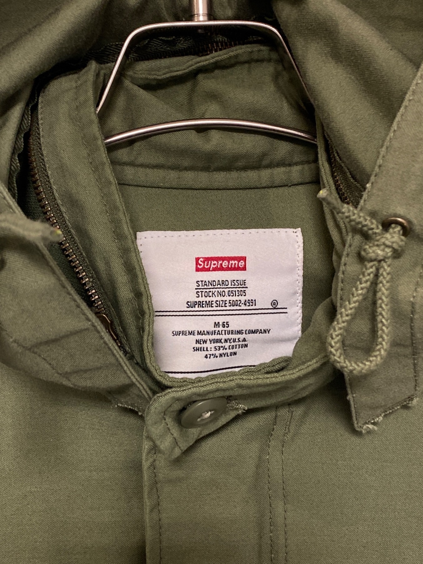 SUPREME (シュプリーム) M65 Jacket グリーン サイズ:M