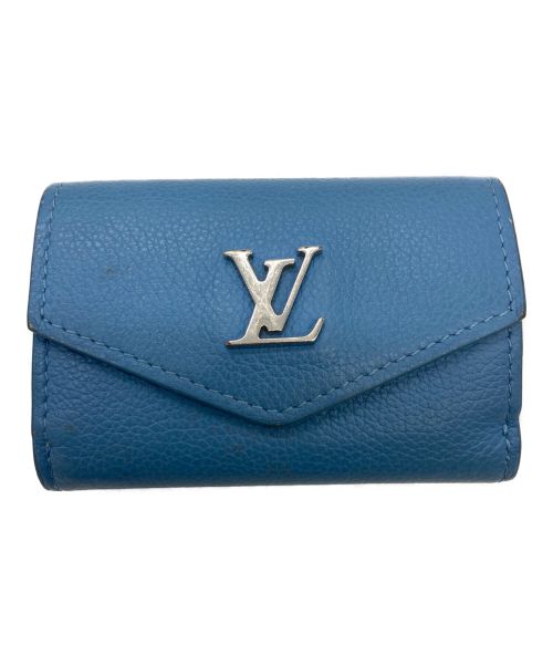 【中古・古着通販】LOUIS VUITTON (ルイ ヴィトン) 3つ折り財布 ブルー｜ブランド・古着通販 トレファク公式【TREFAC  FASHION】スマホサイト