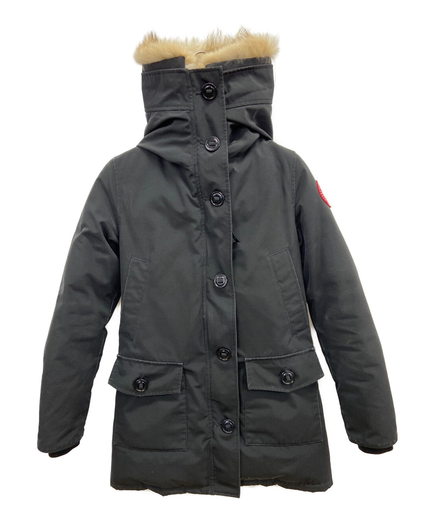 中古・古着通販】CANADA GOOSE (カナダグース) Bronte Parka ブラック