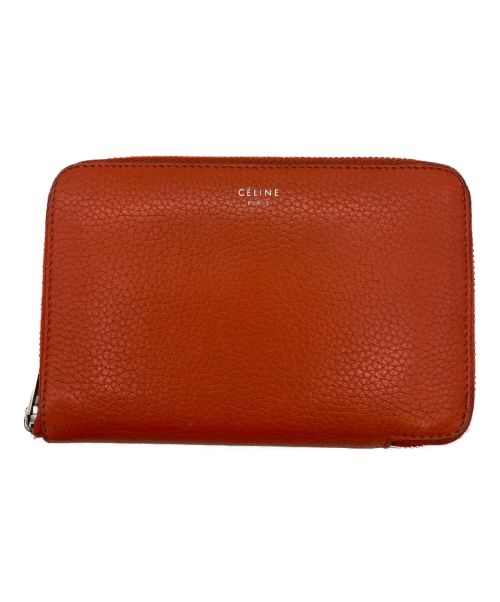 【中古・古着通販】CELINE (セリーヌ) ラウンドファスナーウォレット オレンジ｜ブランド・古着通販 トレファク公式【TREFAC  FASHION】スマホサイト